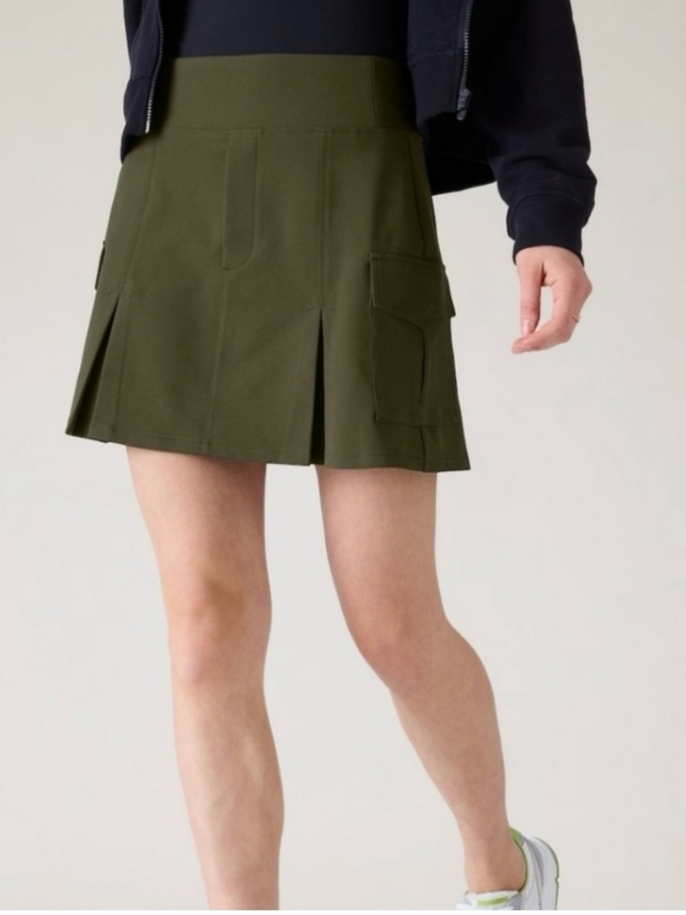 Athleta Endless High Rise Cargo Mini Skort
